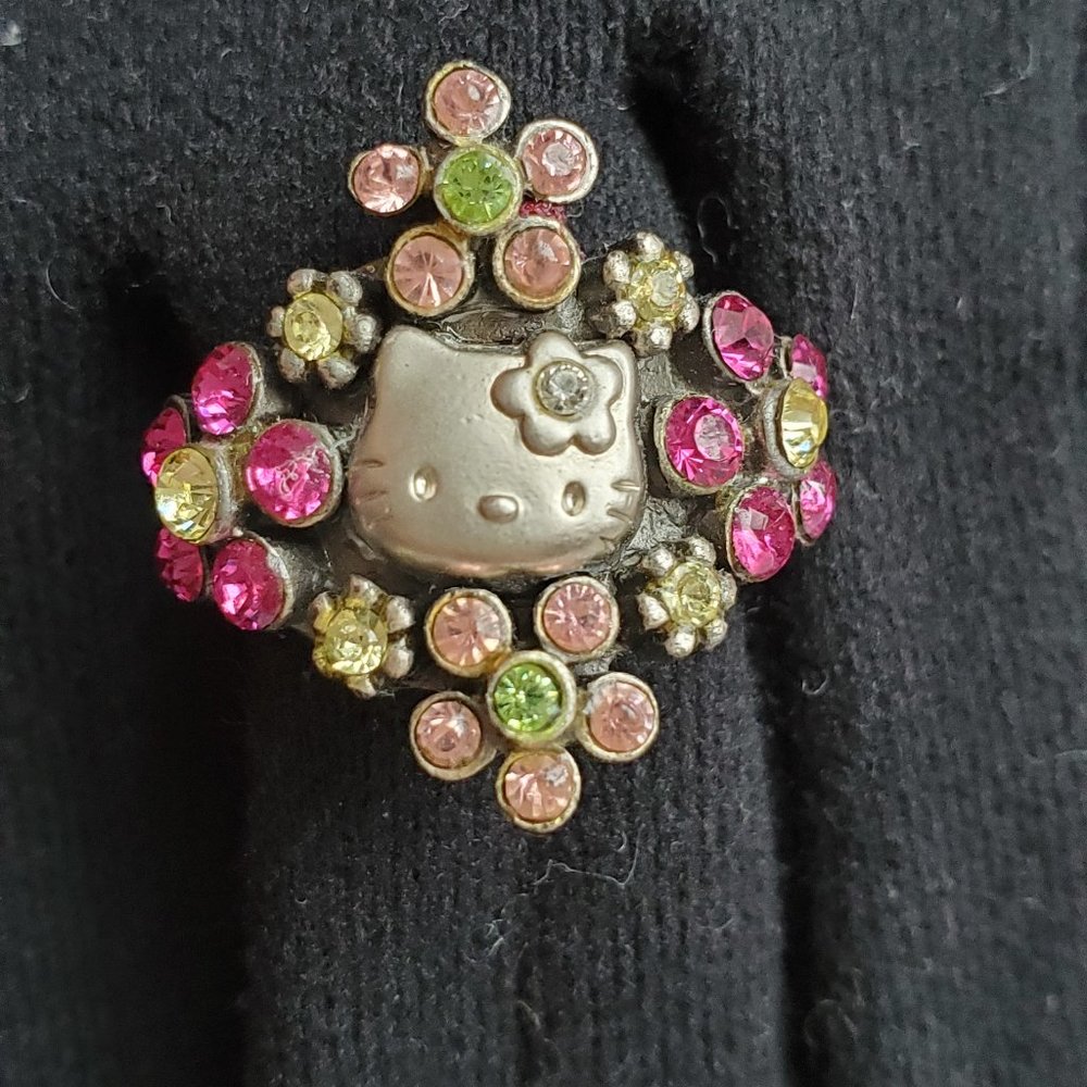Sanrio Hello Kitty Ring (size 6-1/2 to 7) PINK